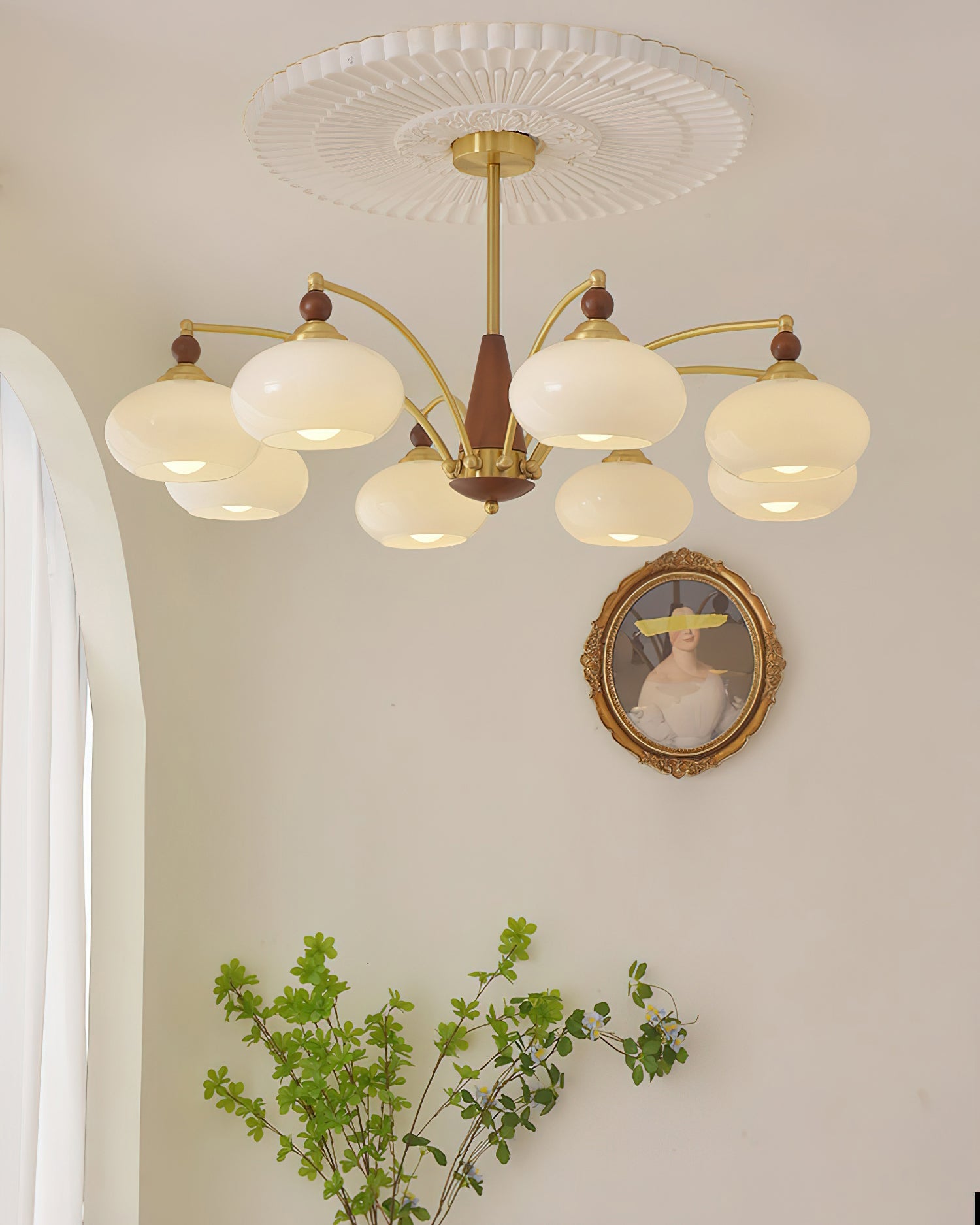 Lampadario vintage Loini