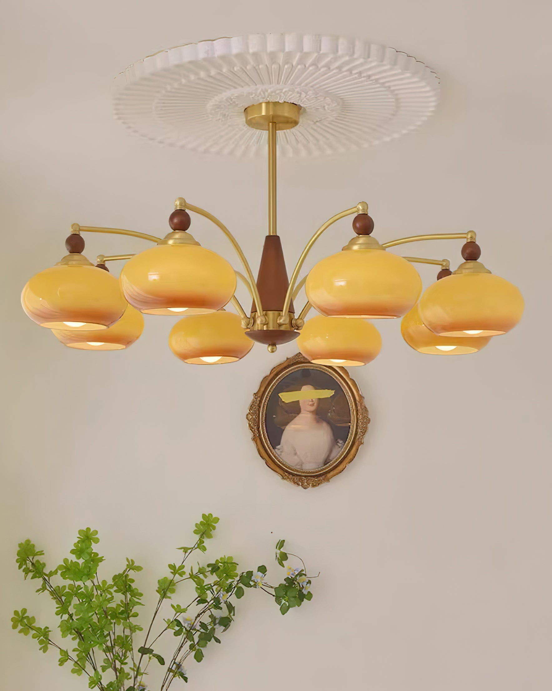 Lampadario vintage Loini
