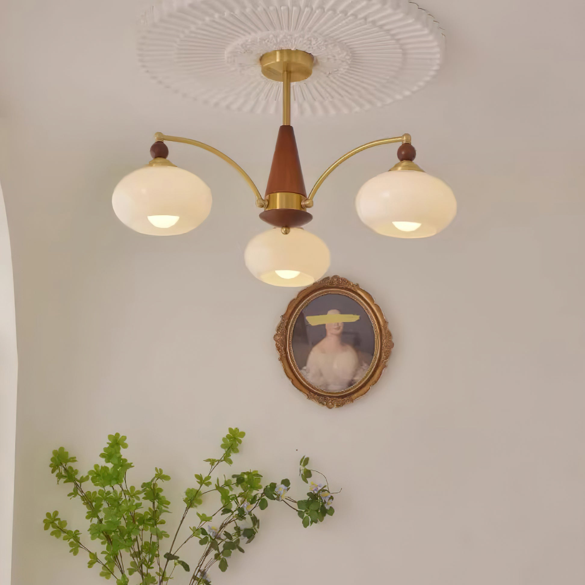 Lampadario vintage Loini