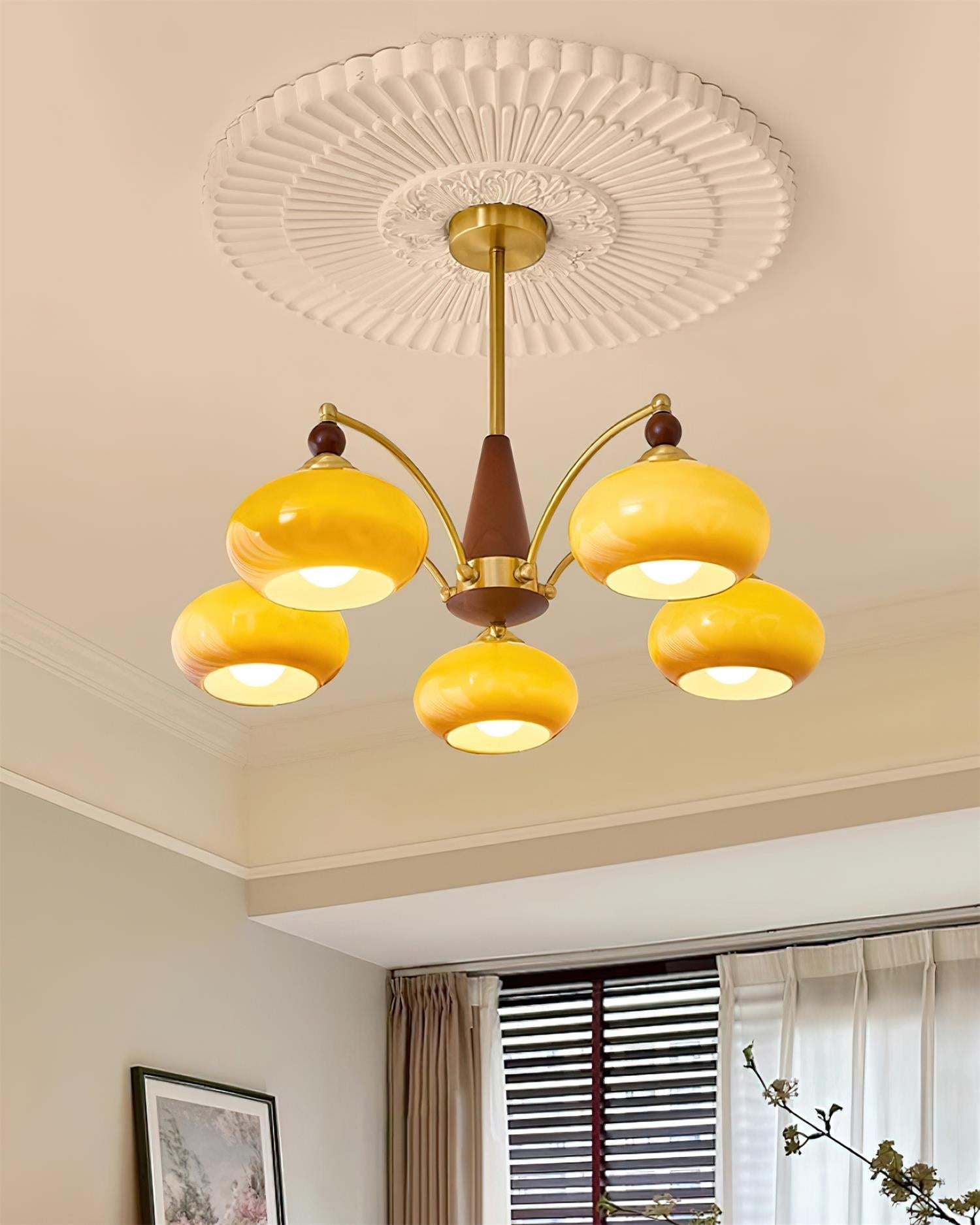 Lampadario vintage Loini