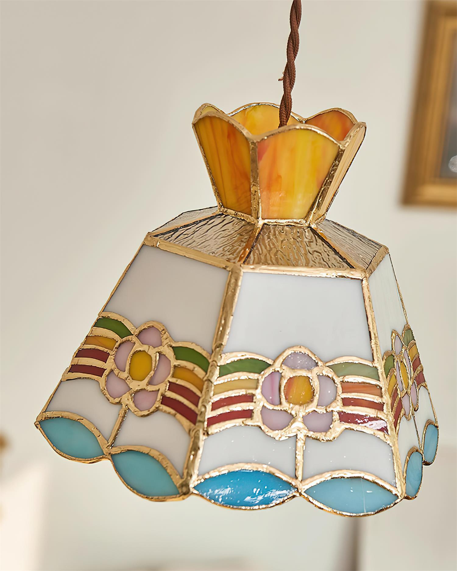 Lampada a sospensione vintage Renami