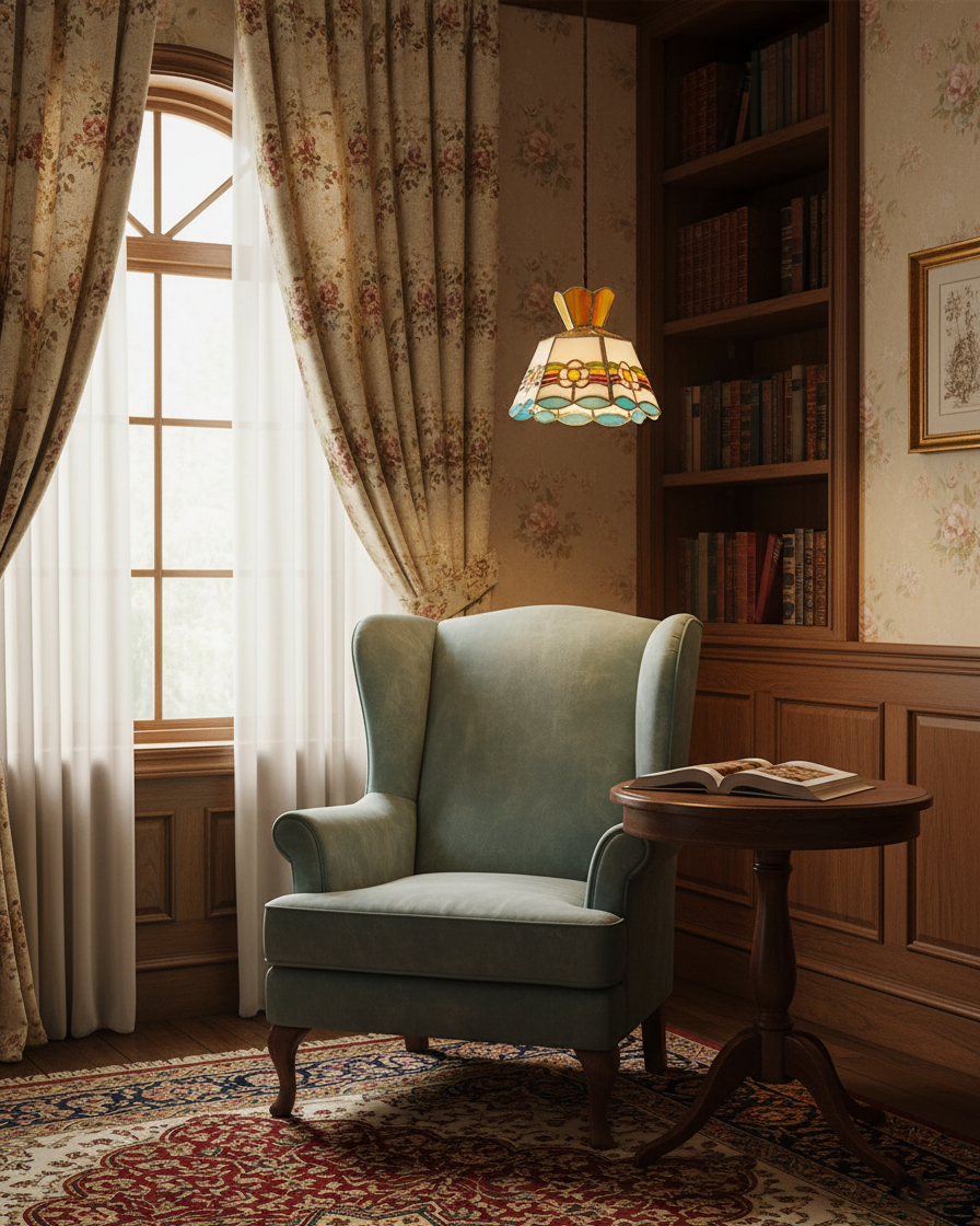 Lampada a sospensione vintage Renami