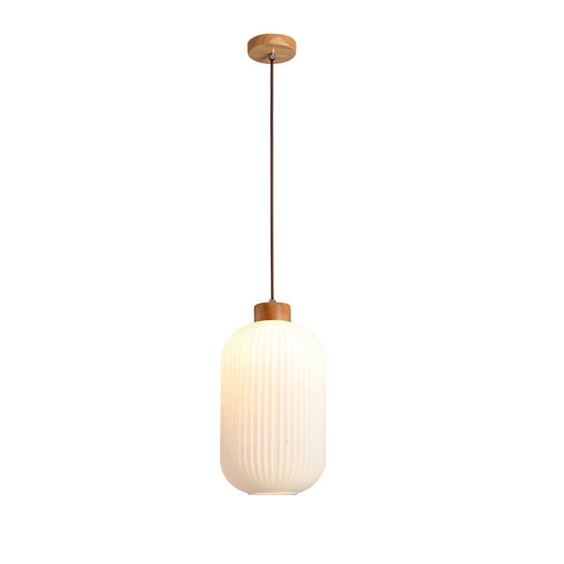 Lampada a sospensione scanalata Emaveno