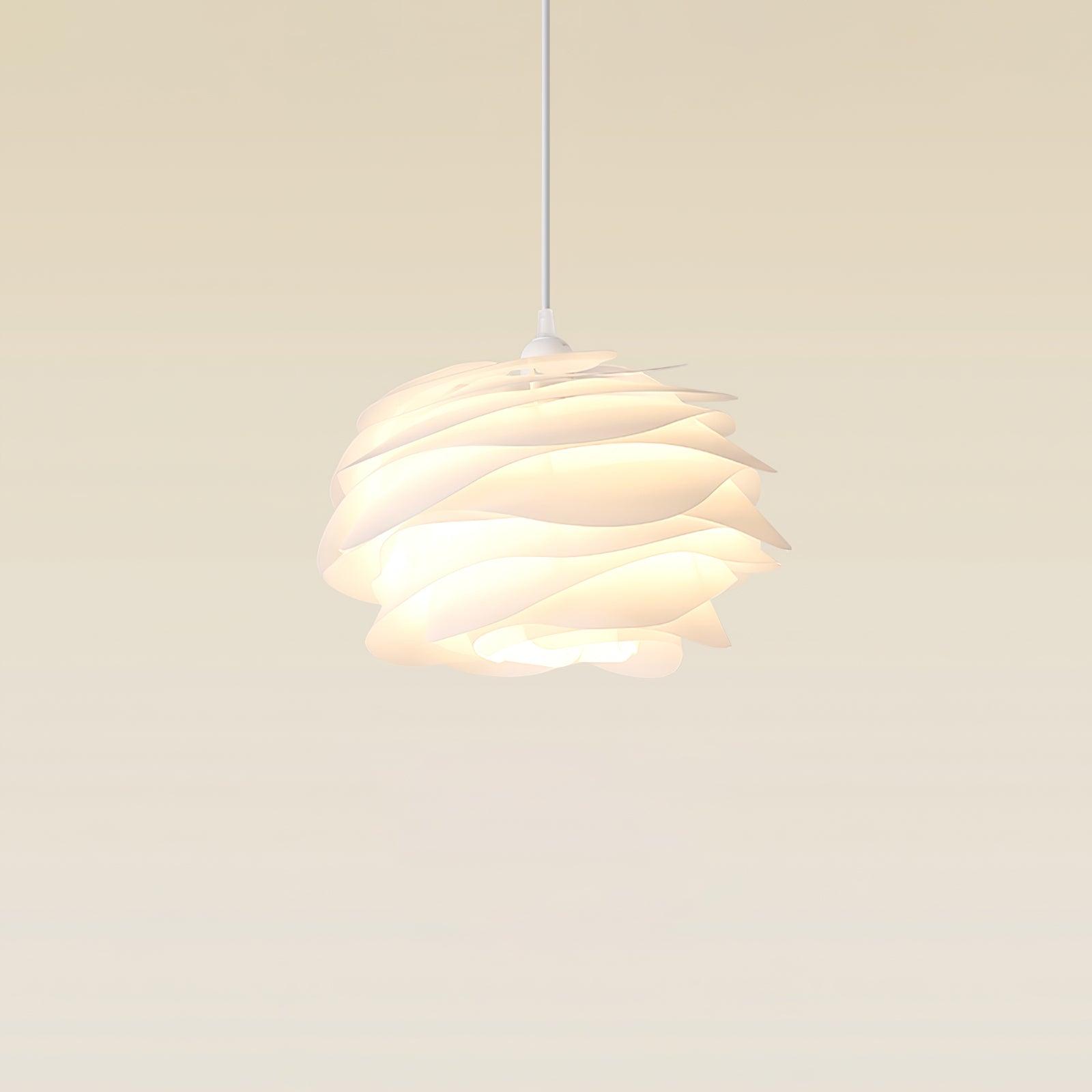 Lampada a sospensione floreale Nerara
