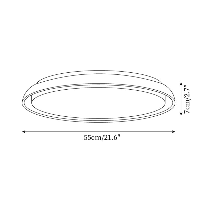 Plafoniera Bracino
