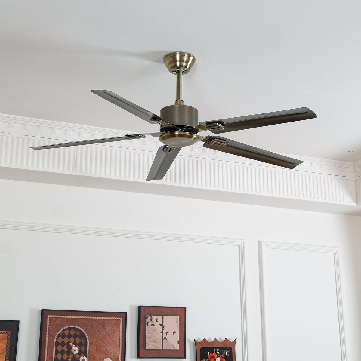 Ventilatore da soffitto minimalista Solenlume