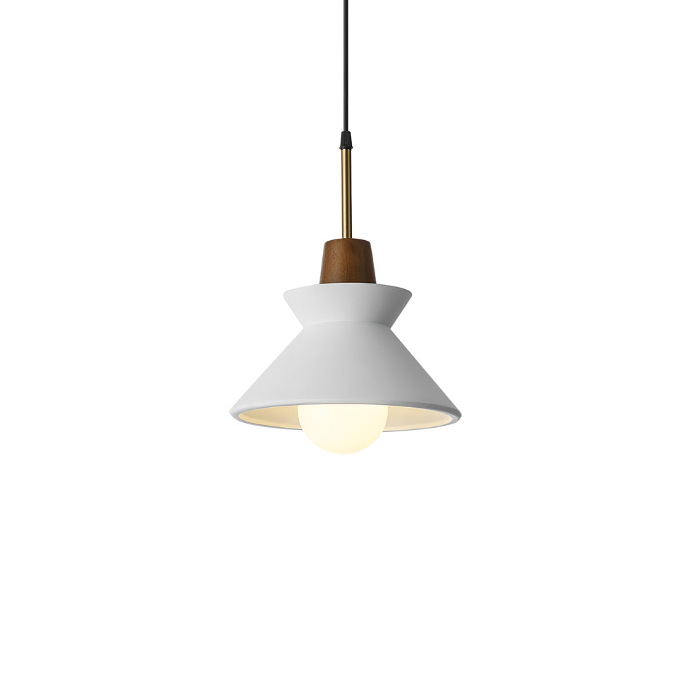 Lampada a sospensione conica Ferami