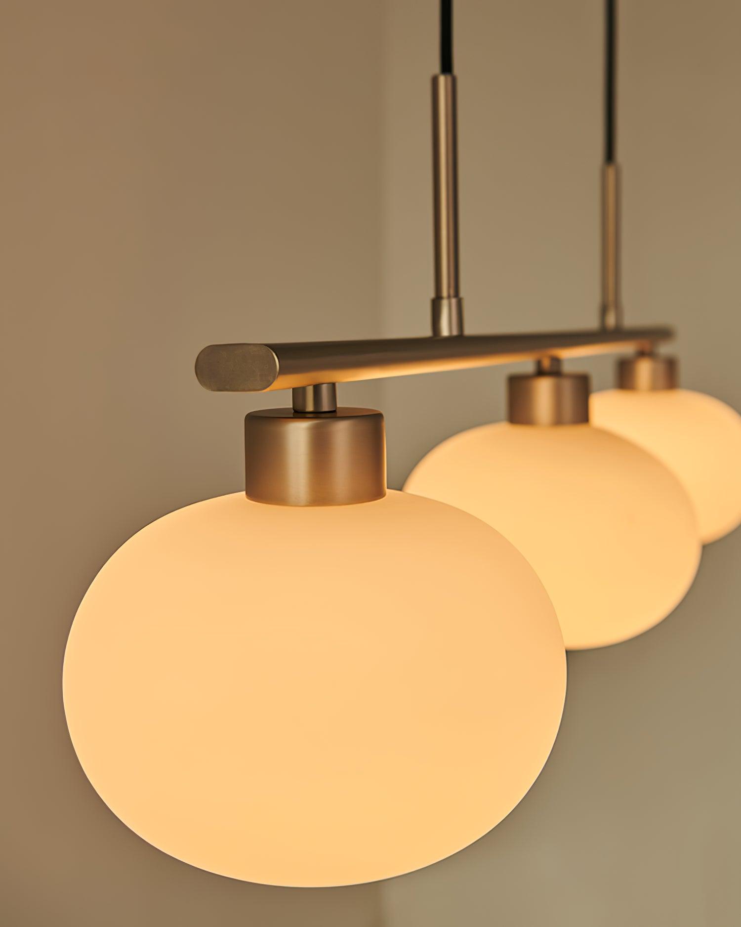Lampada a sospensione globo Fioraelia