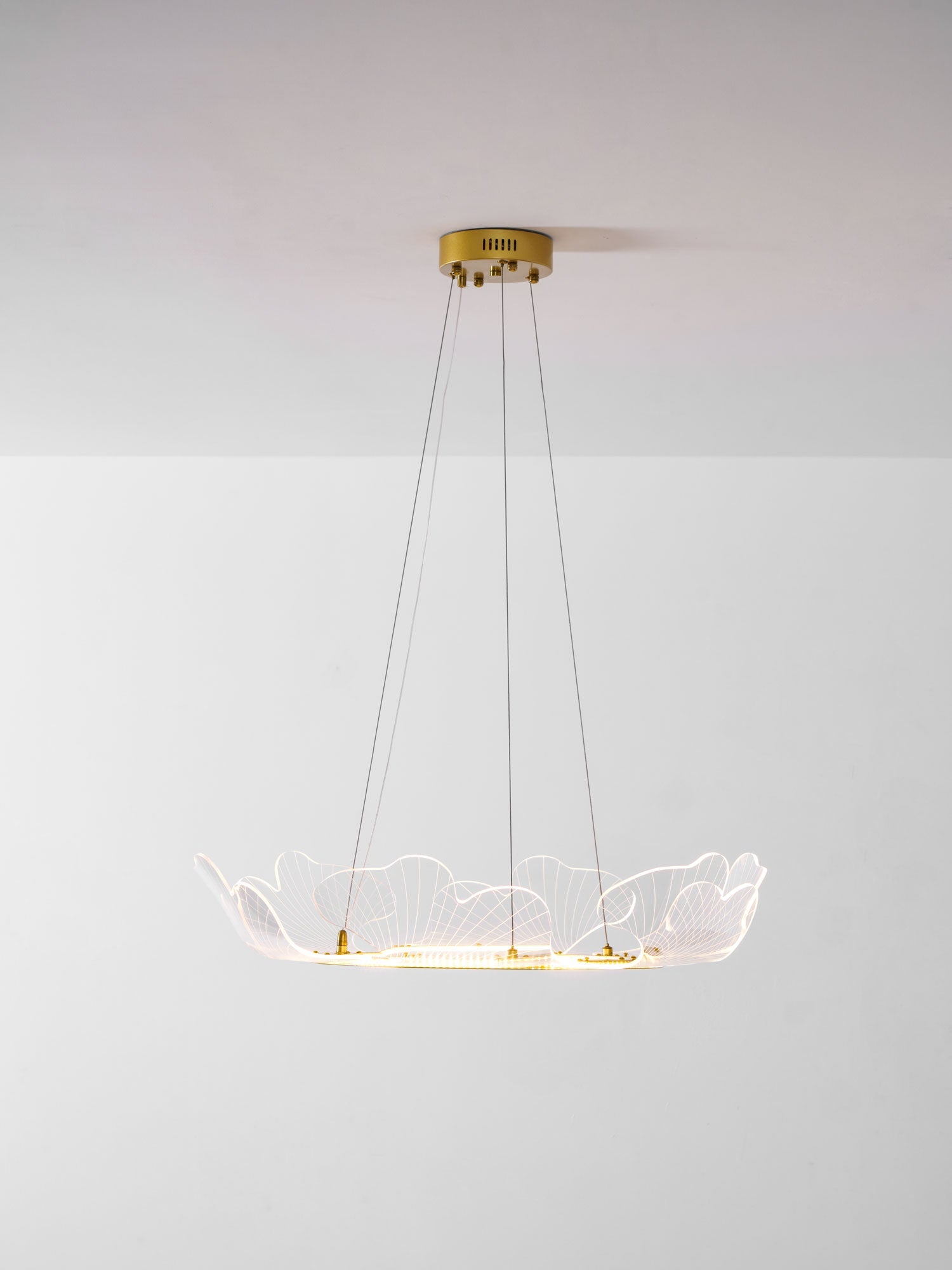 Lampadario a foglia Nelira