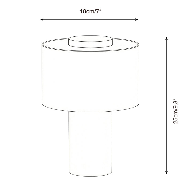 Lampada da tavolo da esterno Verera