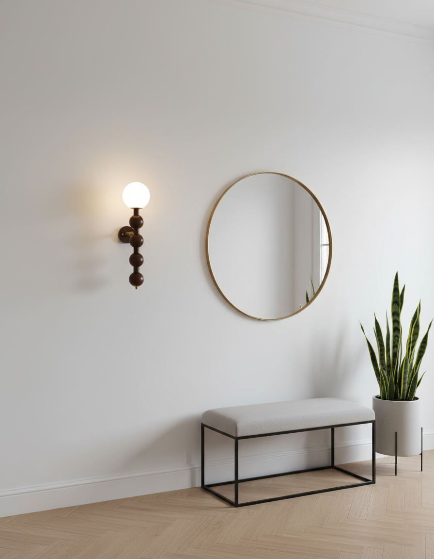 Selene Gourd Wall Lamp – detail 15