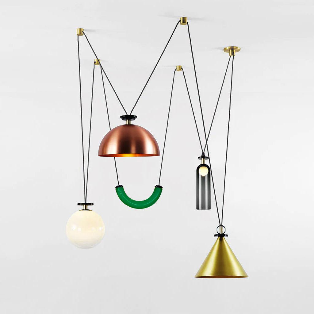 Lampadario geometrico Perilova