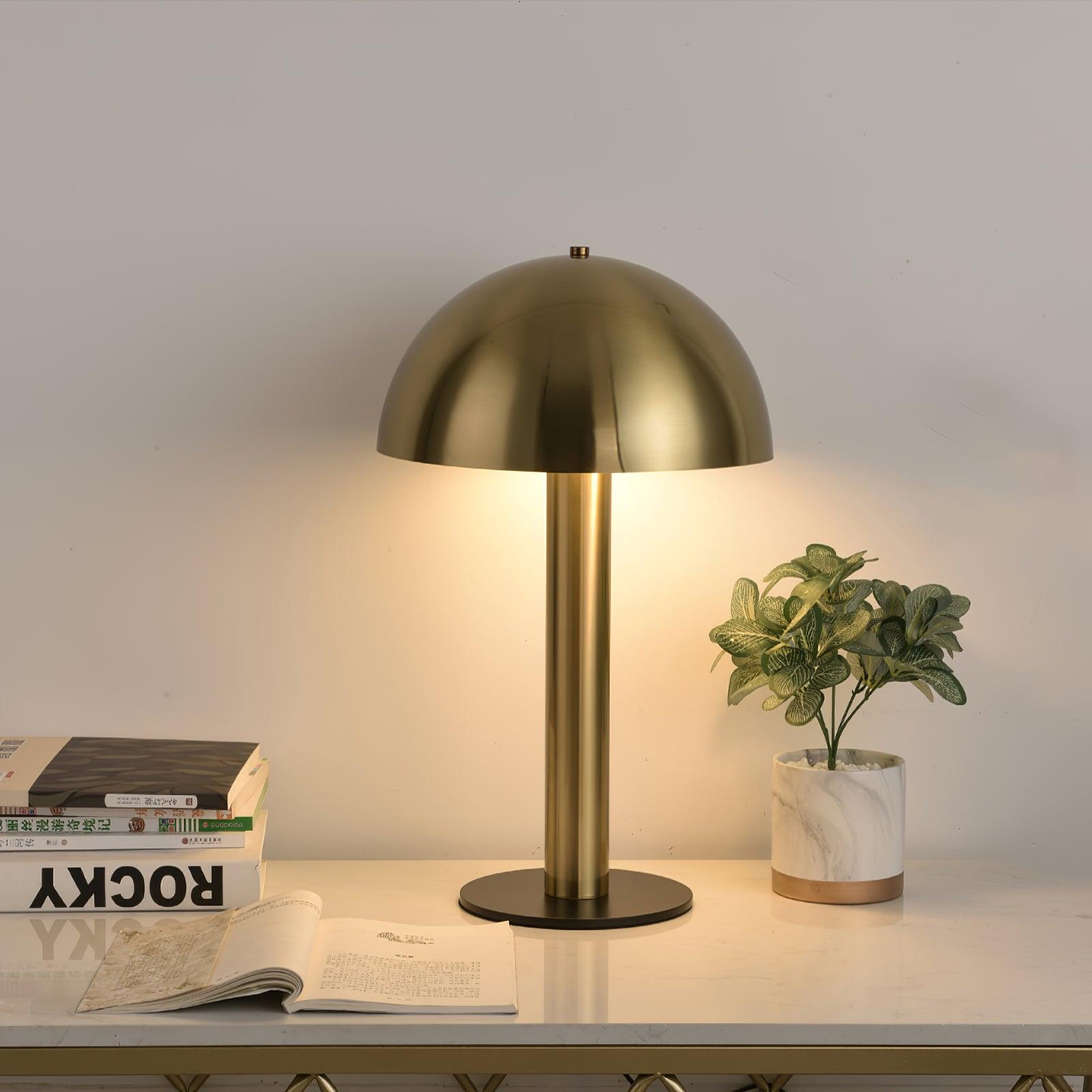 Lampada da tavolo a fungo Leovoelia