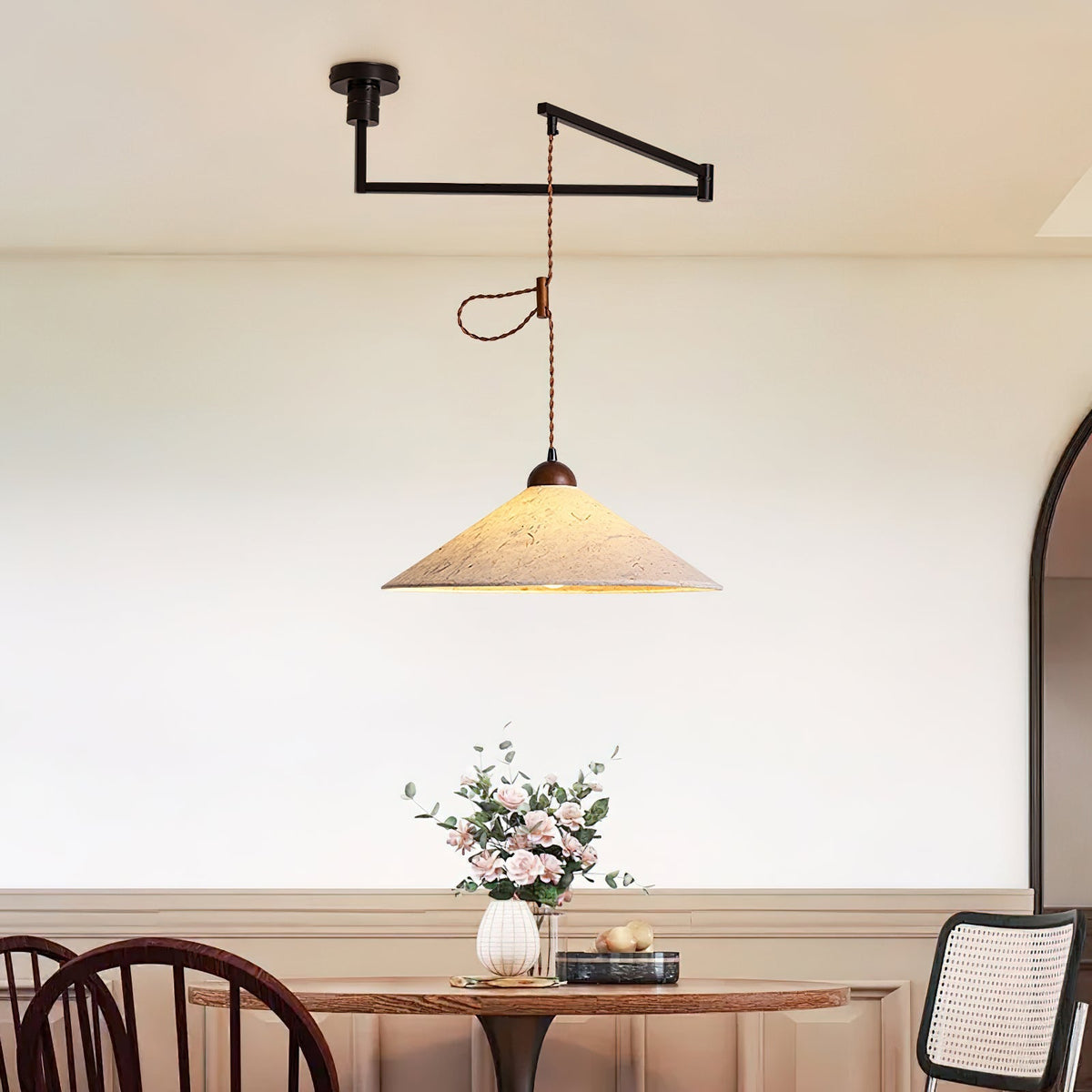 Soren Swing Arm Pendant Light – detail 2