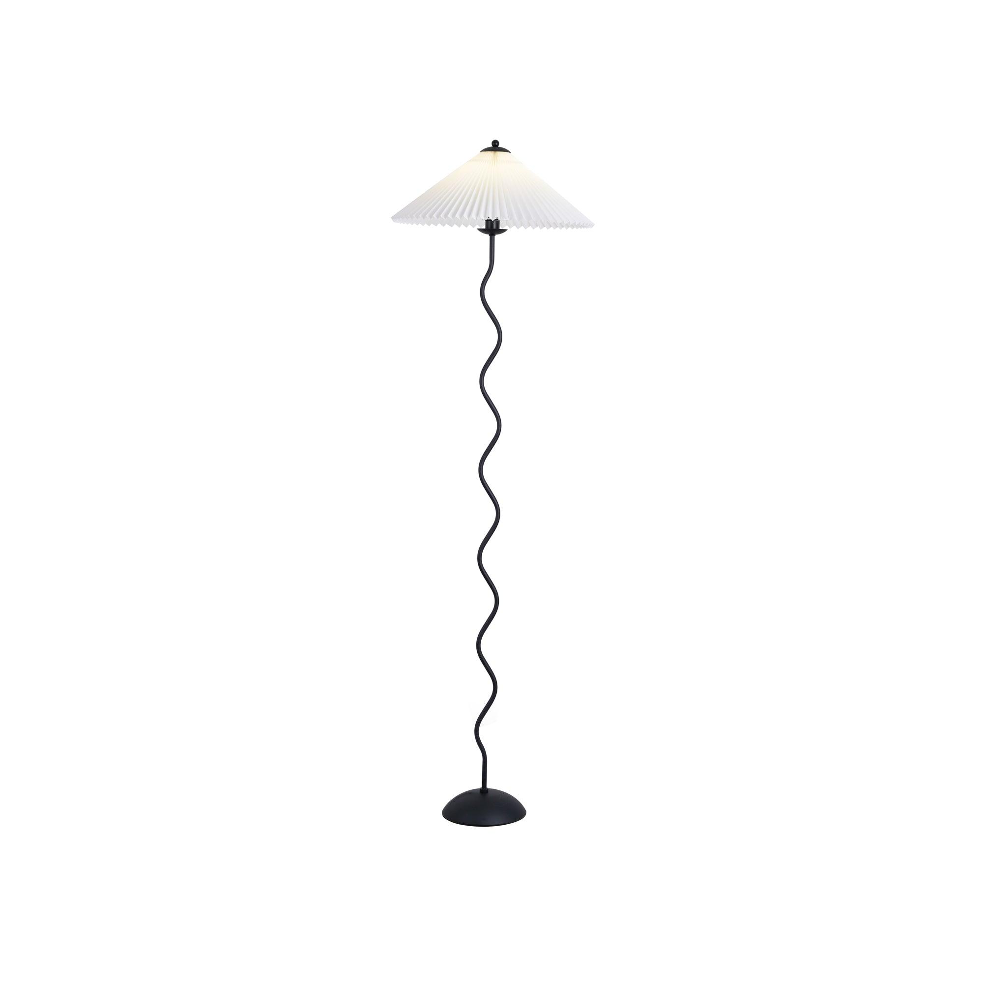 Lampada da terra ondulata Viliala
