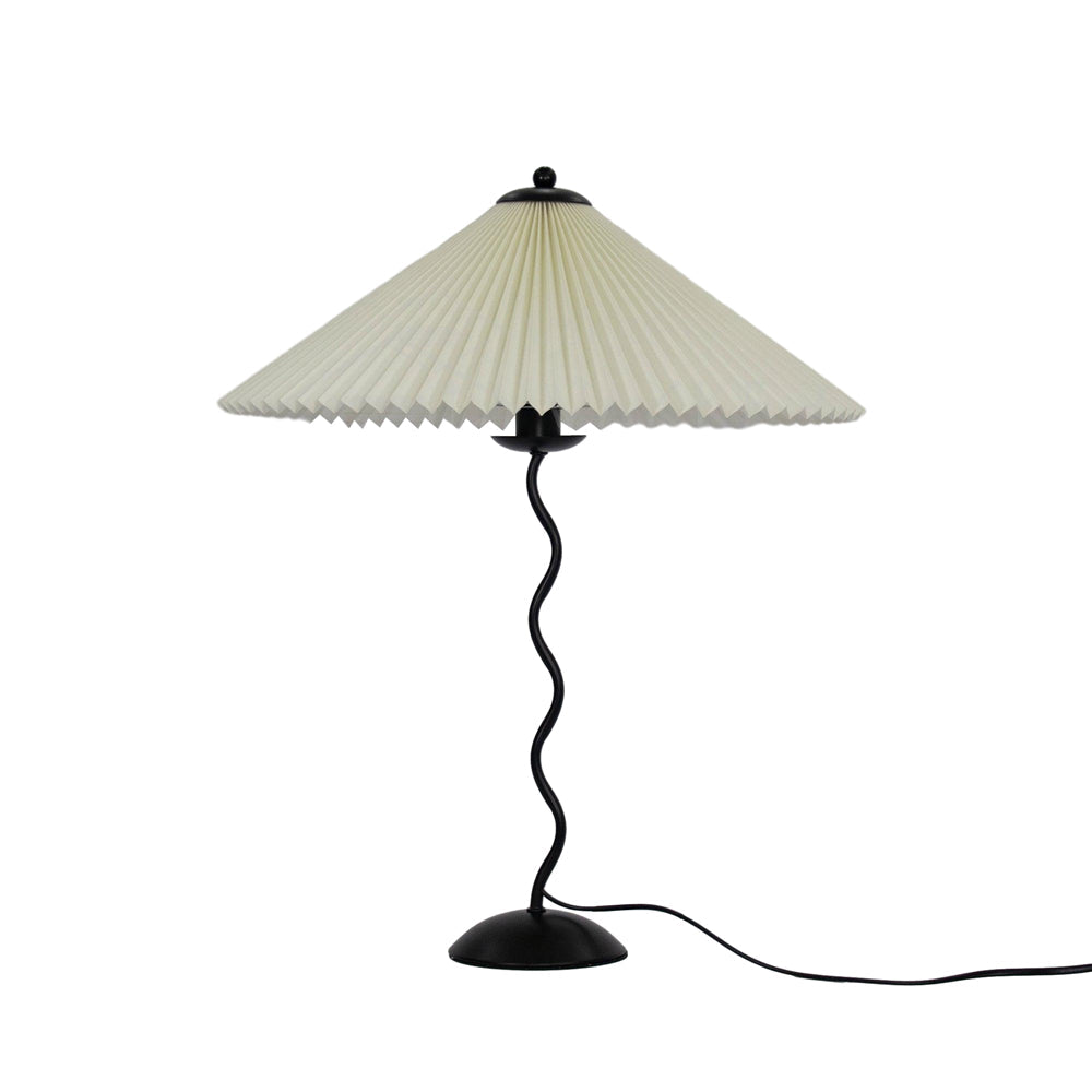 Lampada da tavolo ondulata Venelana