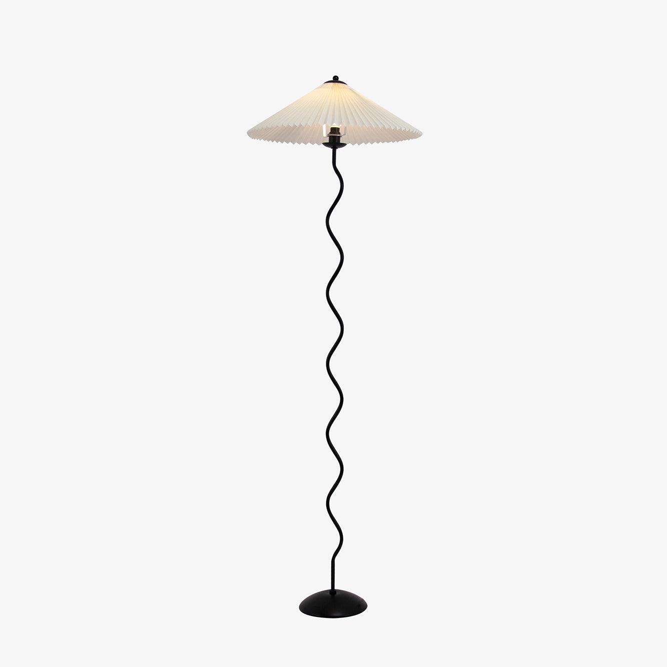 Lampada da terra ondulata Viliala