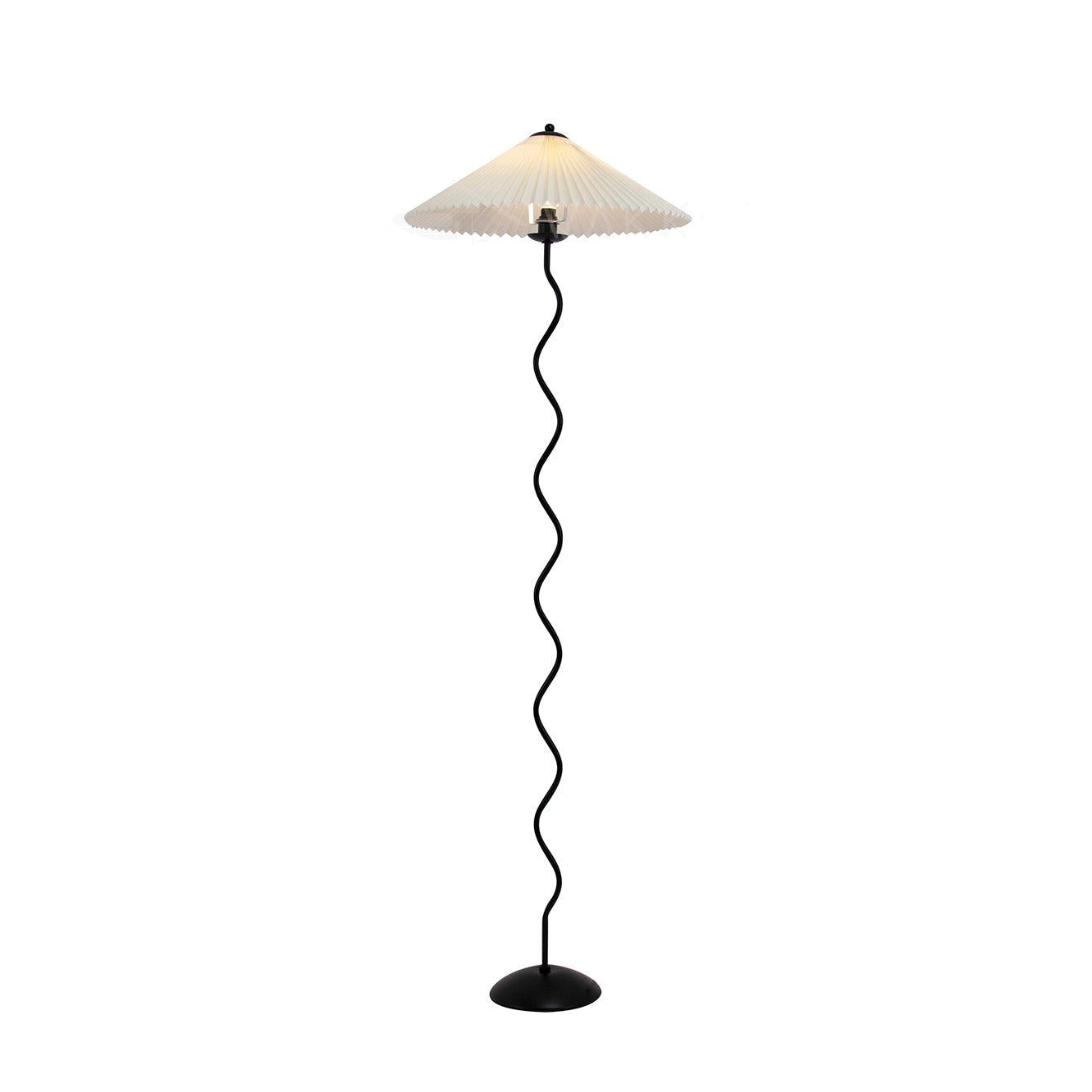 Lampada da terra ondulata Viliala
