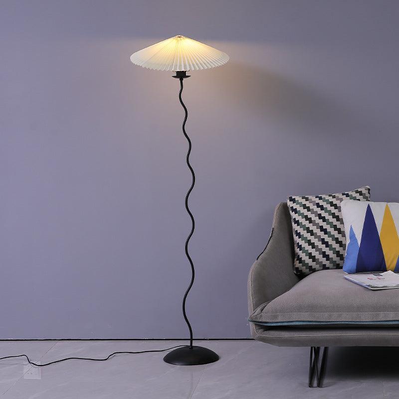 Lampada da terra ondulata Viliala