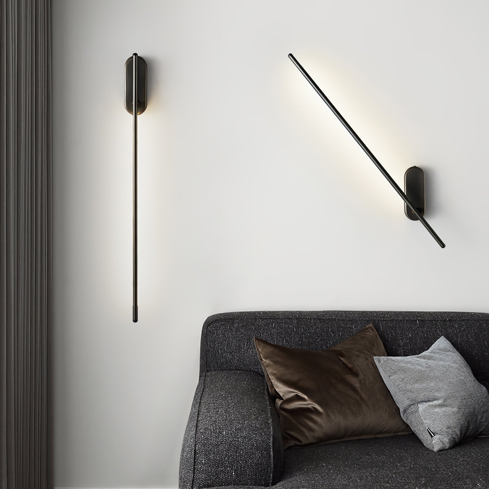 Applique da parete lineare Verinano