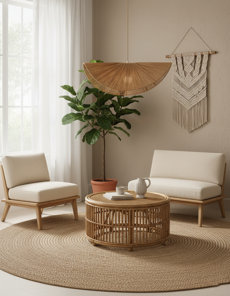 Straw Hat Pendant Light – detail 12