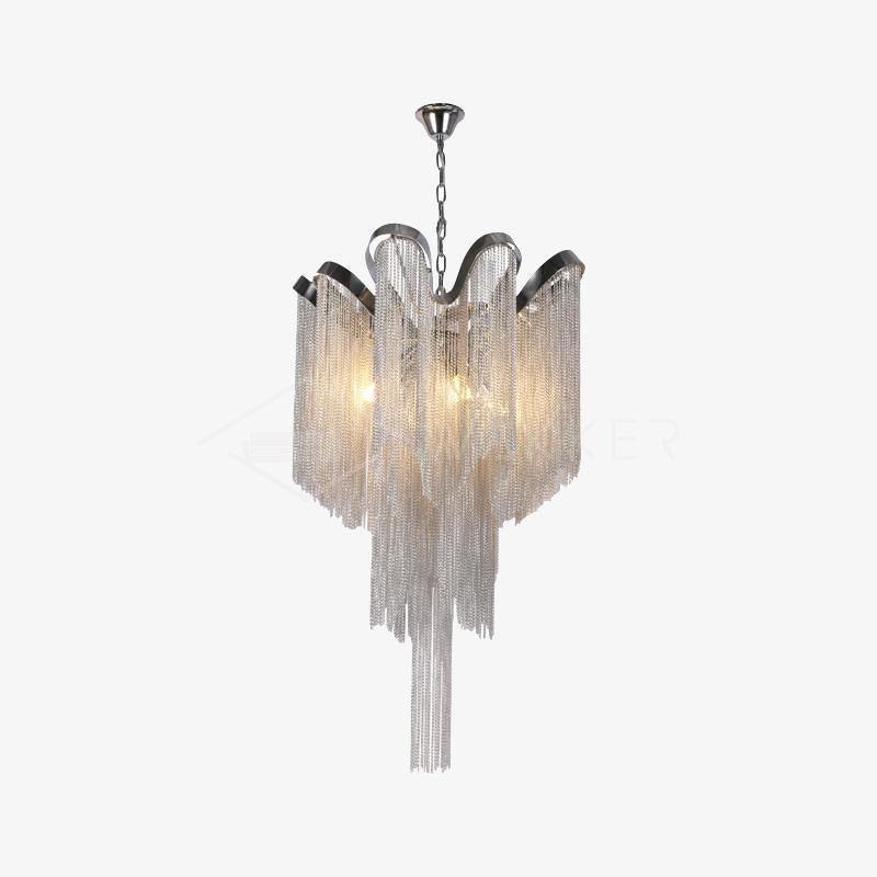 Stream Chain Chandelier – detail 28