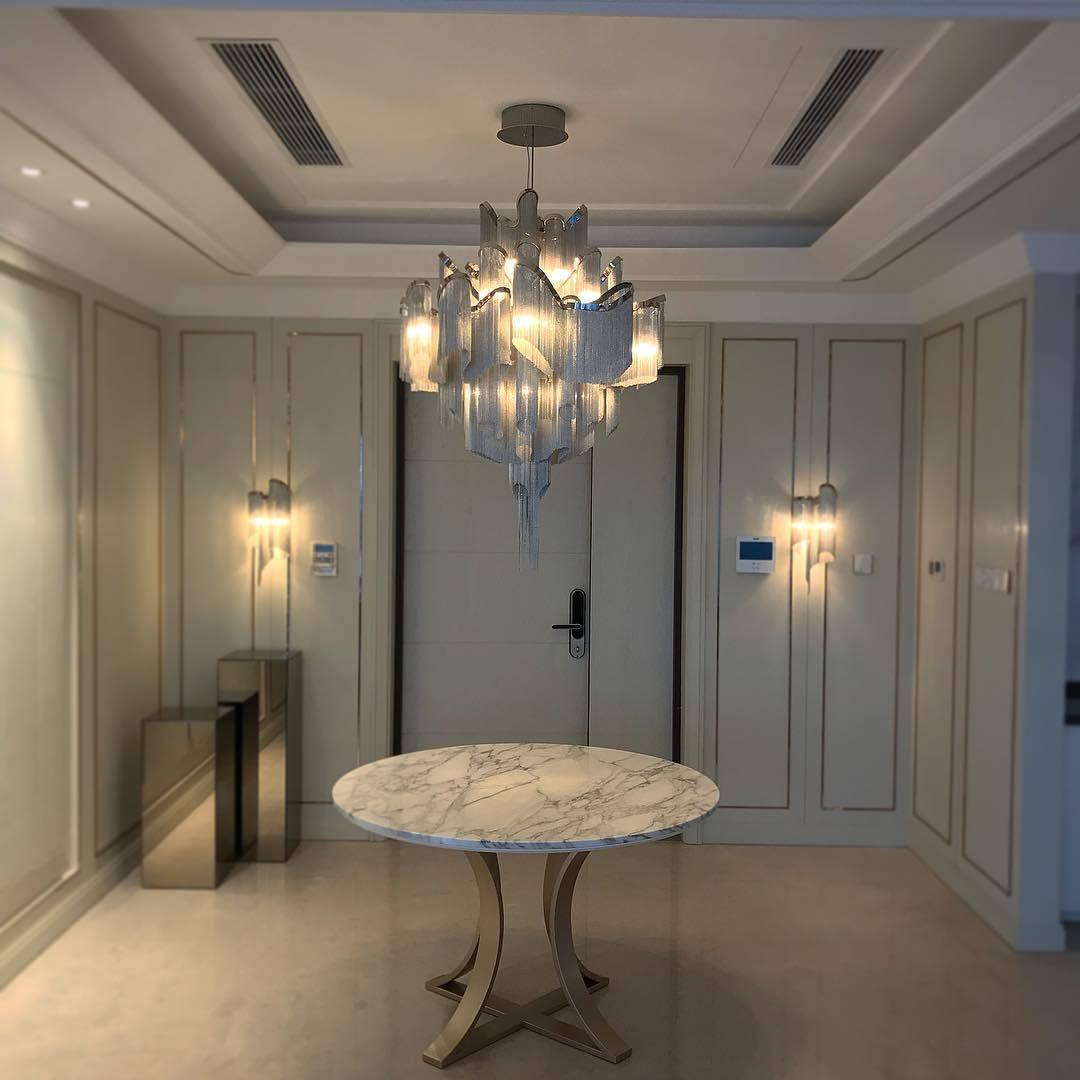 Stream Chain Chandelier – detail 22