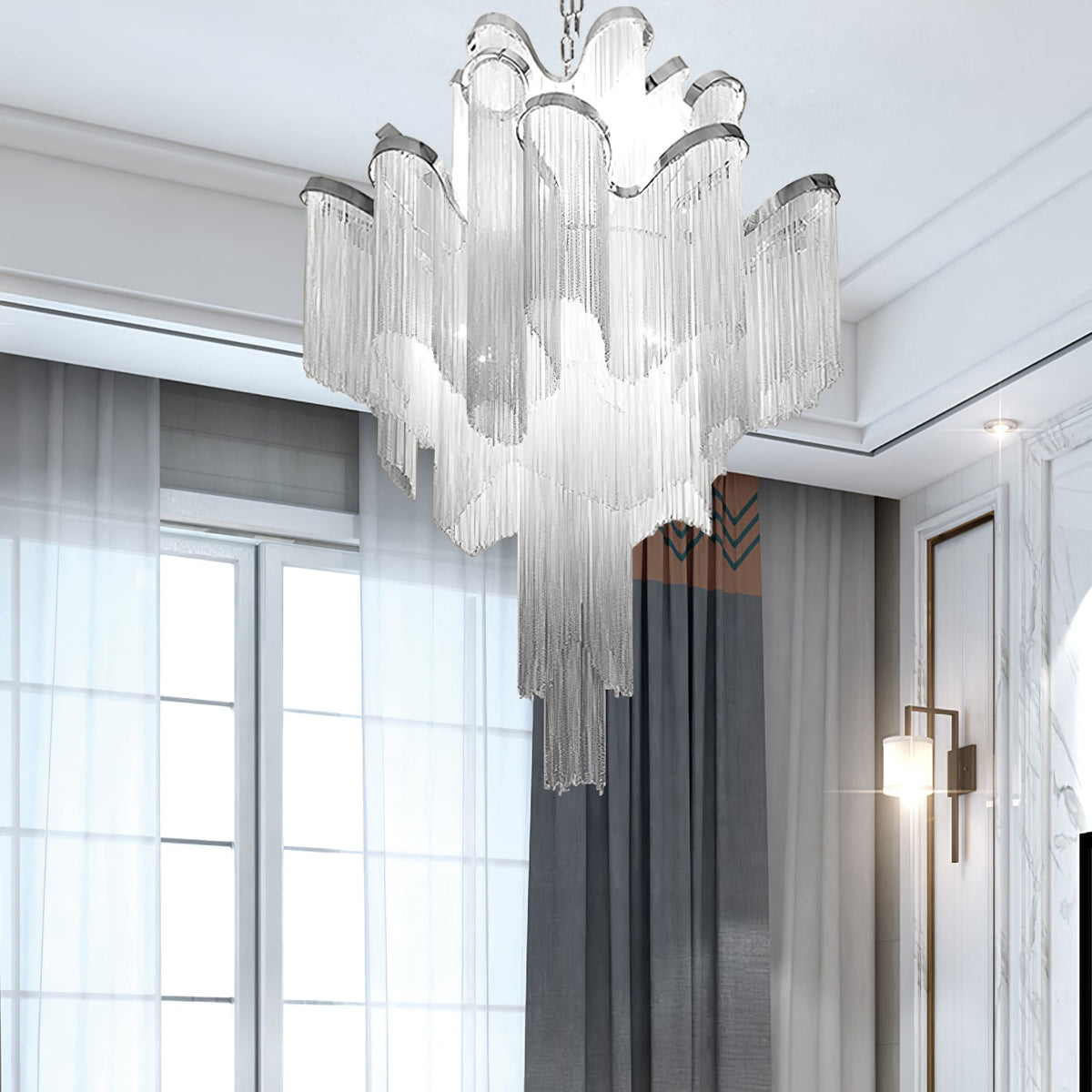 Lampadario a cascata Zalensera