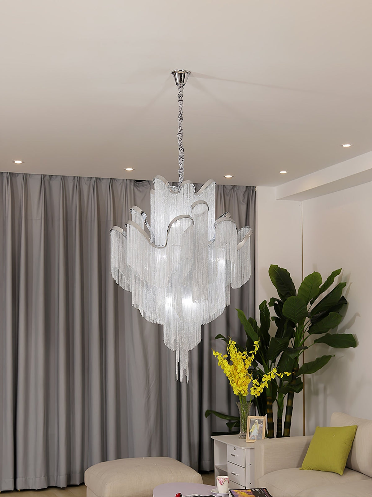 Lampadario a cascata Zalensera