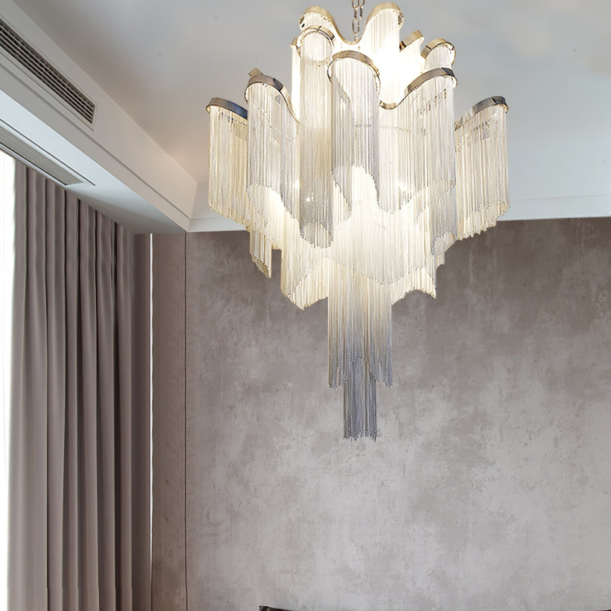 Lampadario a cascata Zalensera