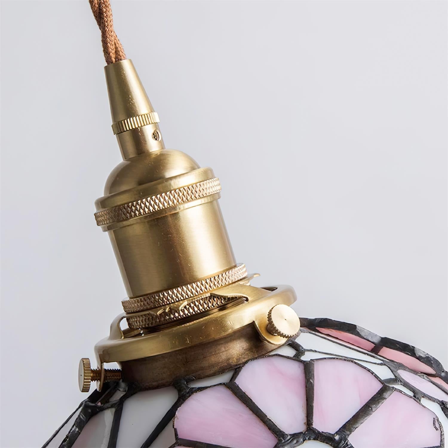 Lampada a sospensione floreale Anarelio