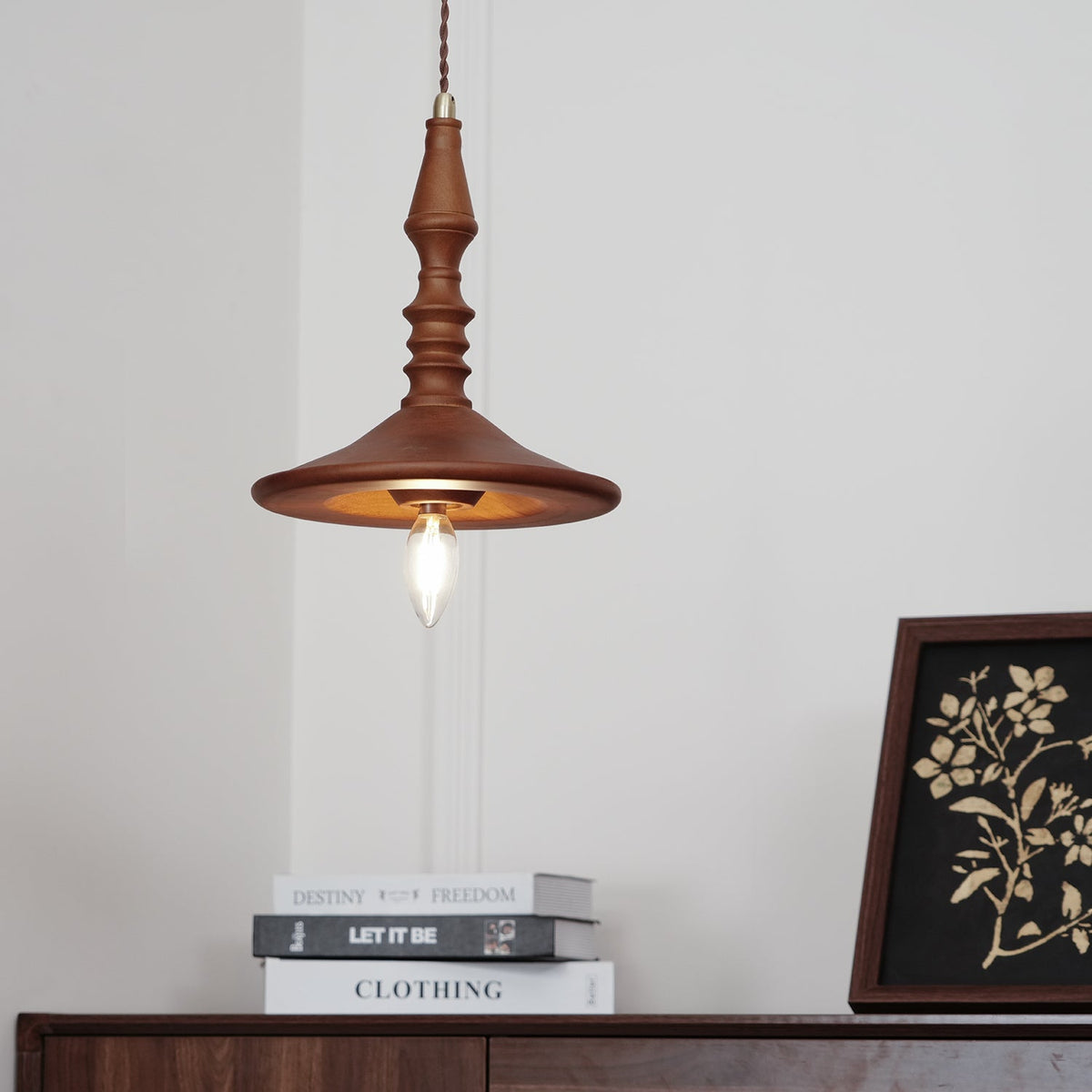 Lampada a sospensione vintage Essole