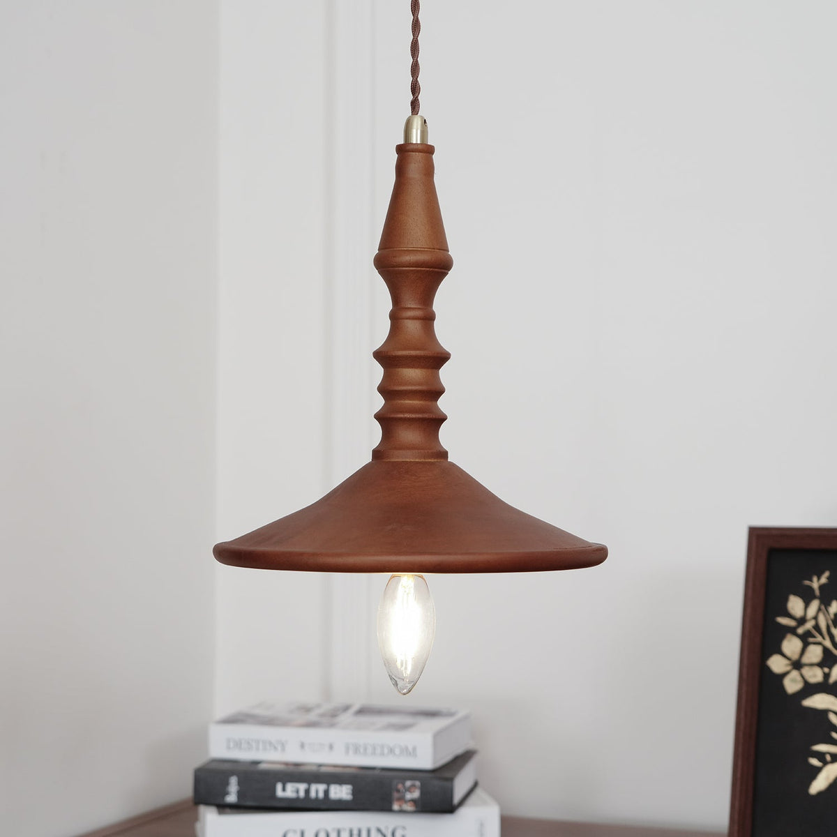 Lampada a sospensione vintage Essole
