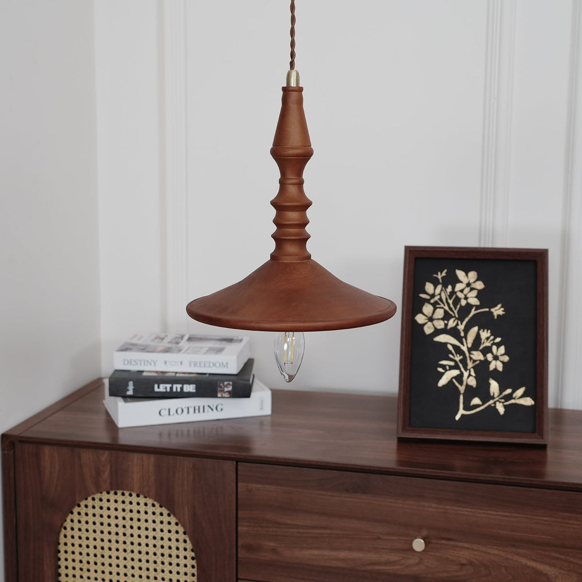 Lampada a sospensione vintage Essole