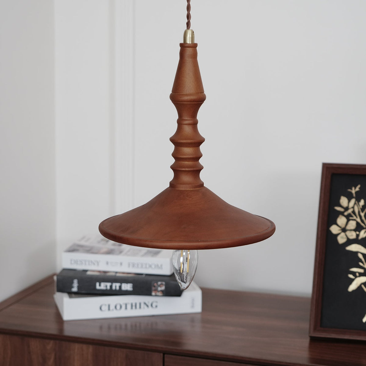 Lampada a sospensione vintage Essole