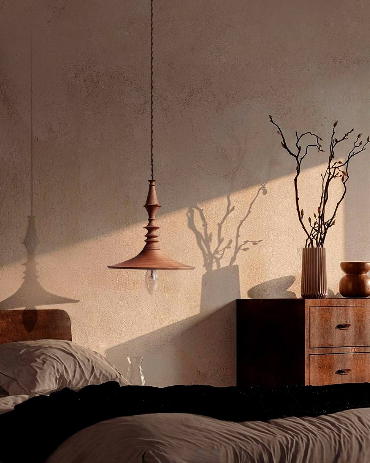 Lampada a sospensione vintage Essole