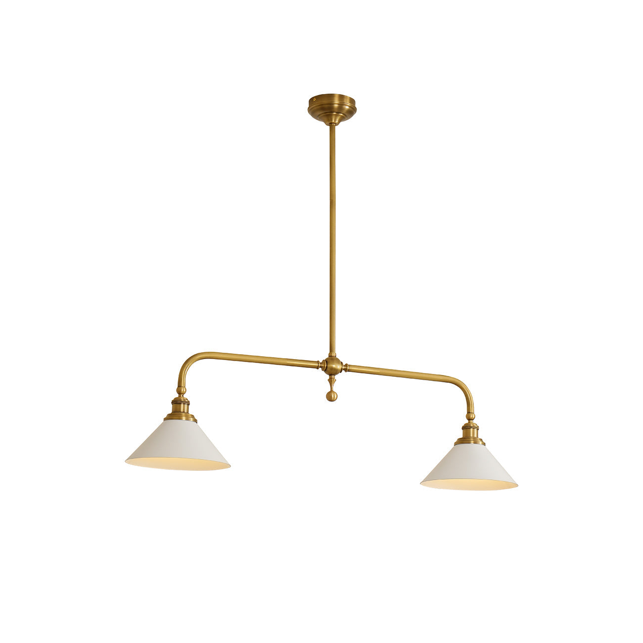 Lampada a sospensione lineare Pervelale
