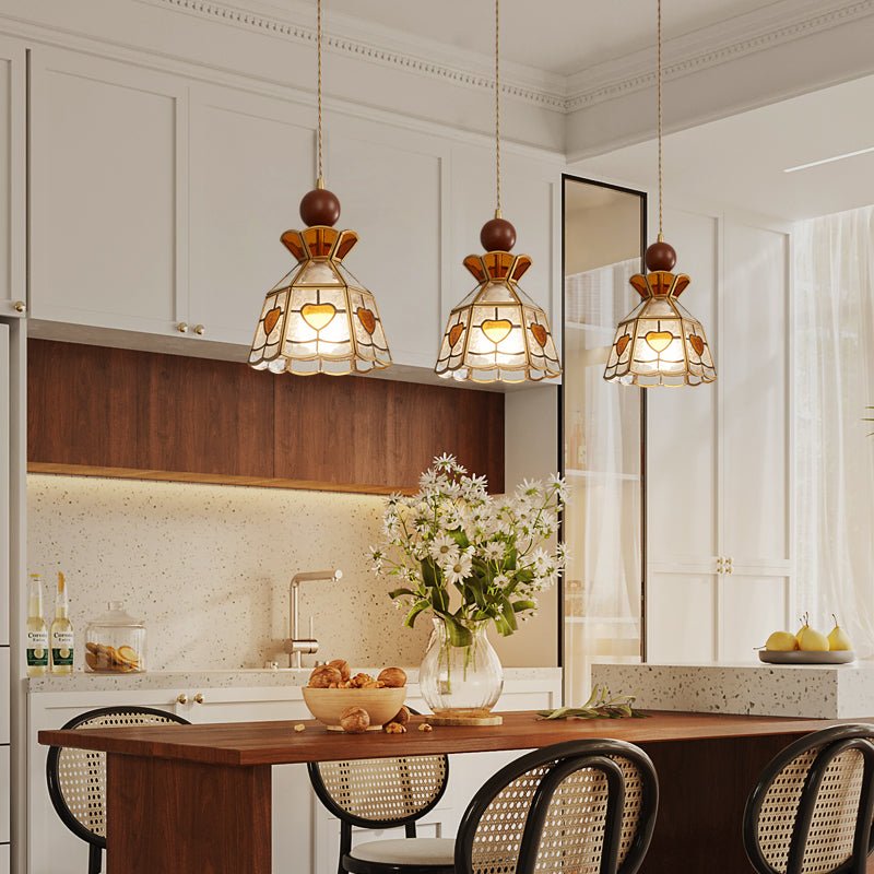 Tiffany Stained Glass Pendant Lamp – detail 3