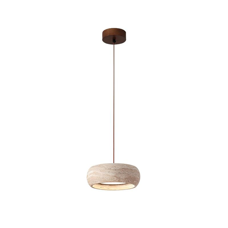 Lampada a sospensione rotonda Graaria