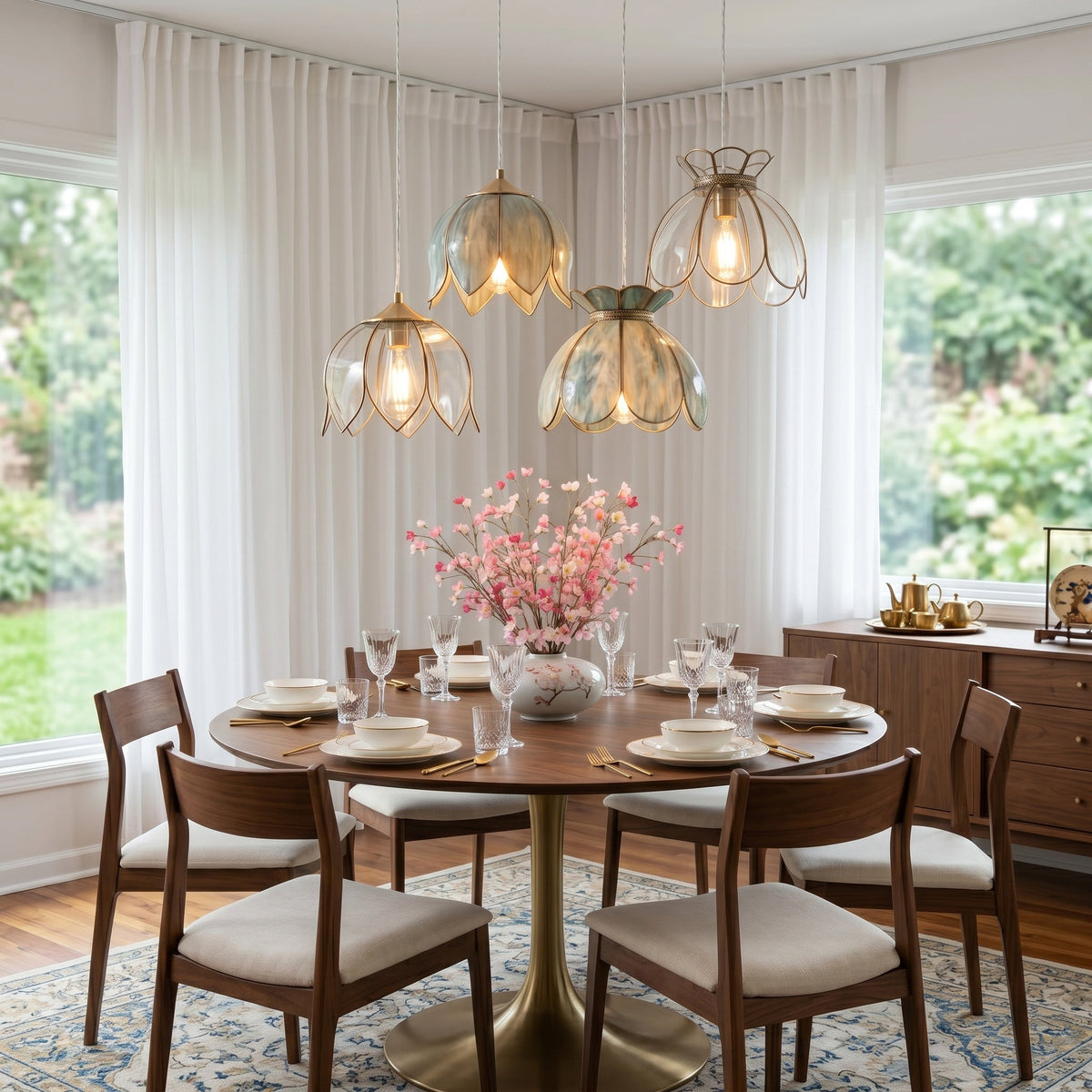 Turrella Glass Pendant Light – detail 8
