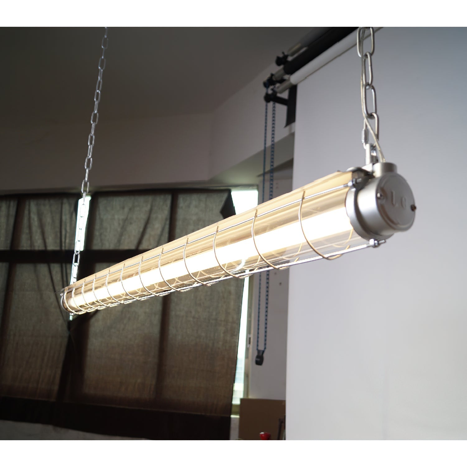Lampada a sospensione tubolare Feniaetta