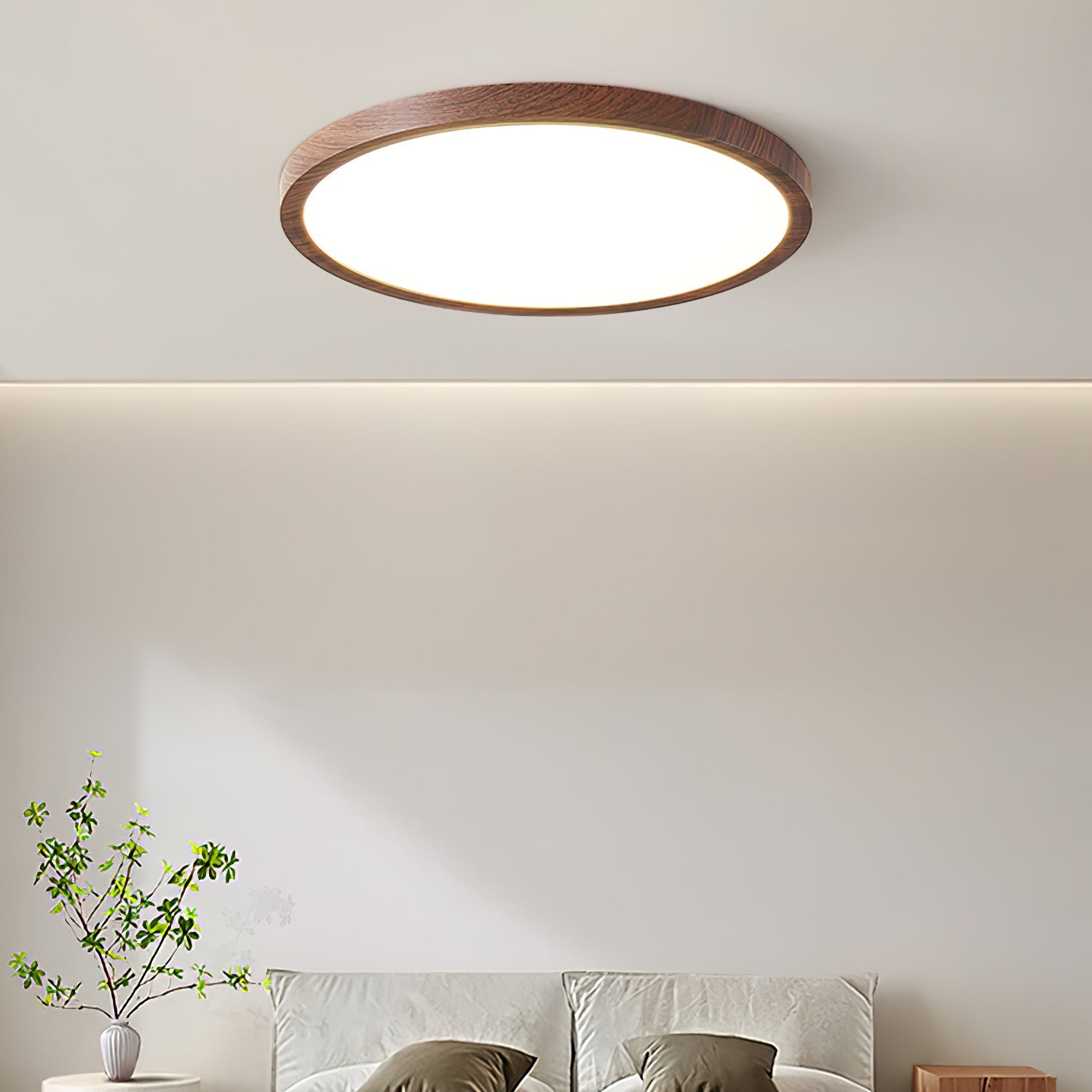 Plafoniera rotonda Selelana
