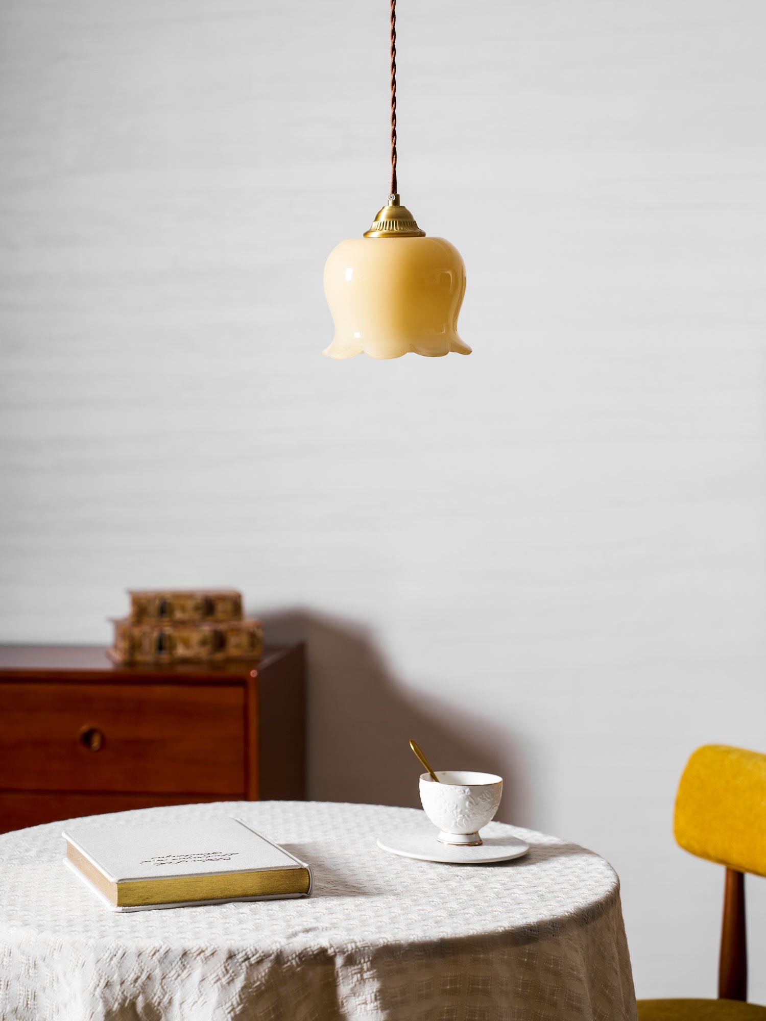 Lampada a sospensione floreale Lucorama