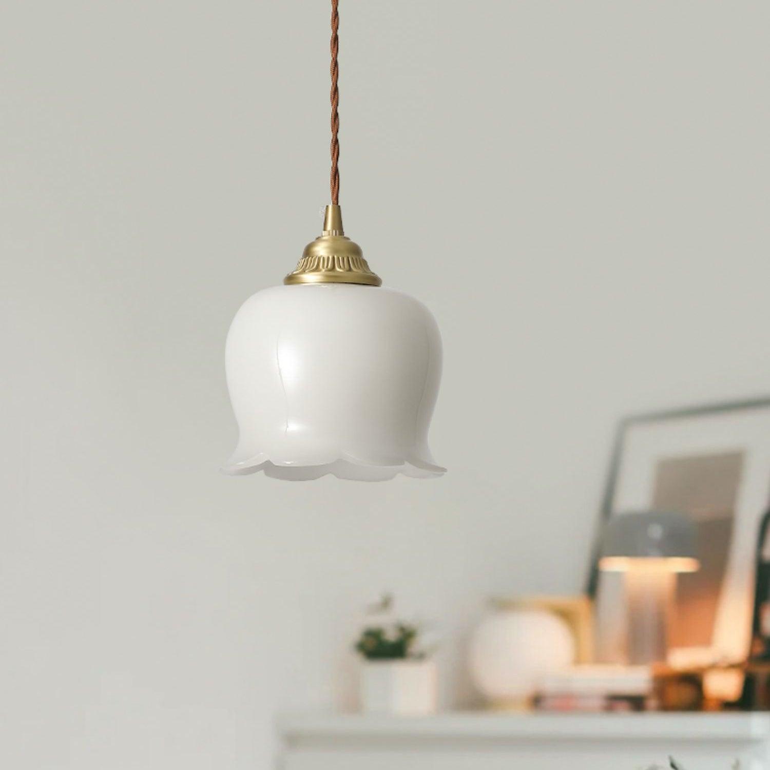 Lampada a sospensione floreale Lucorama