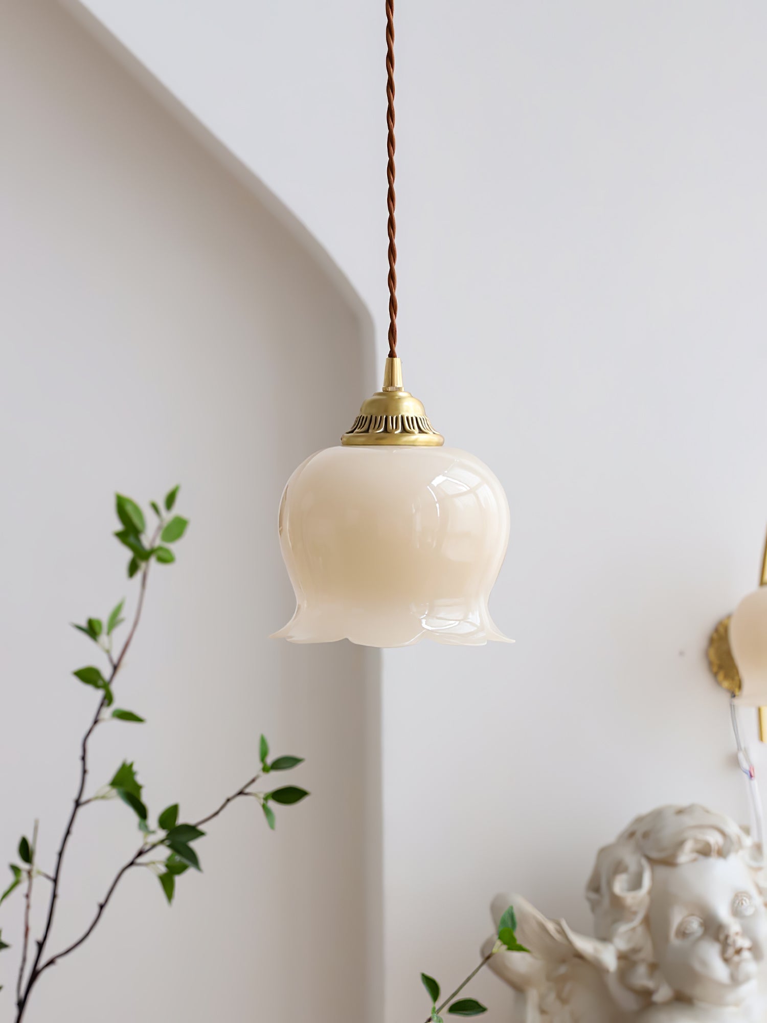 Lampada a sospensione floreale Lucorama