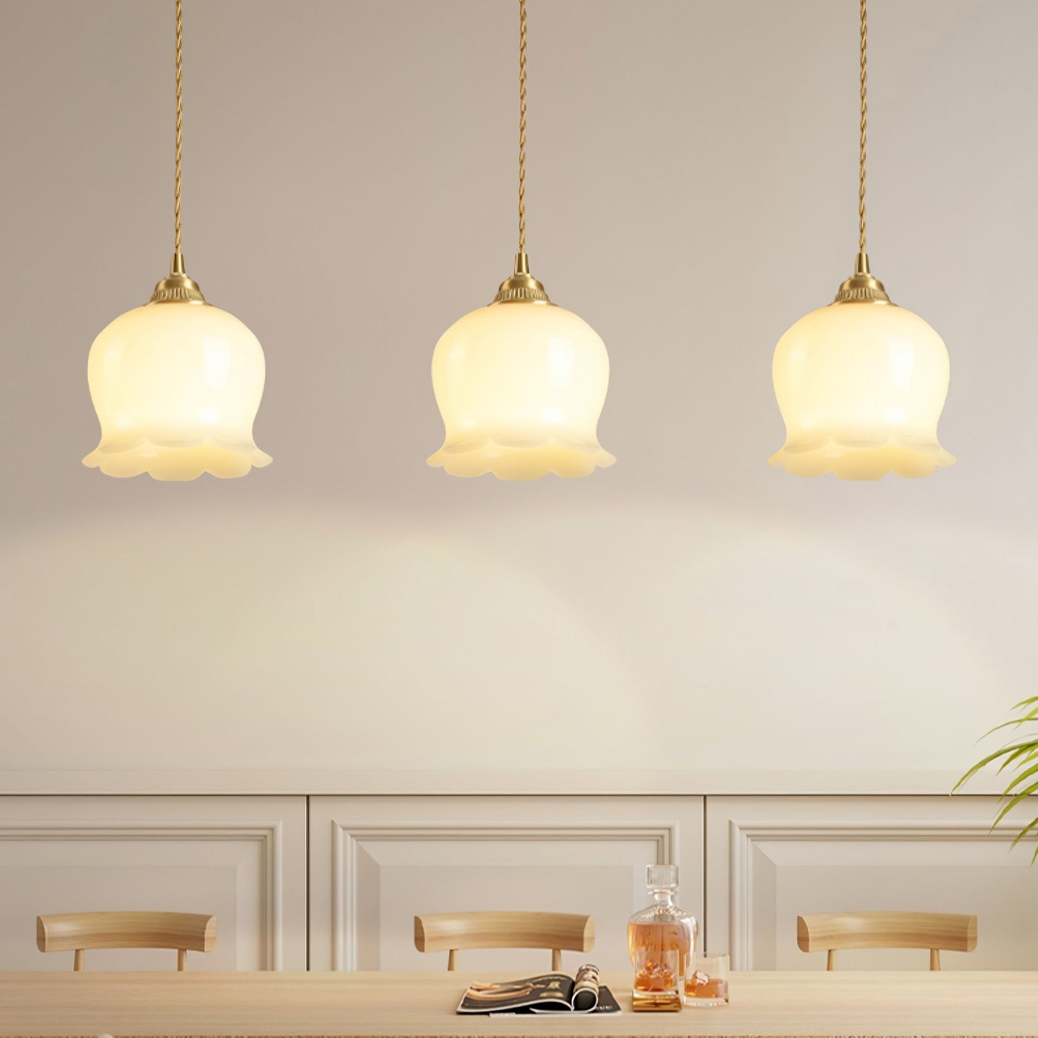 Lampada a sospensione floreale Lucorama