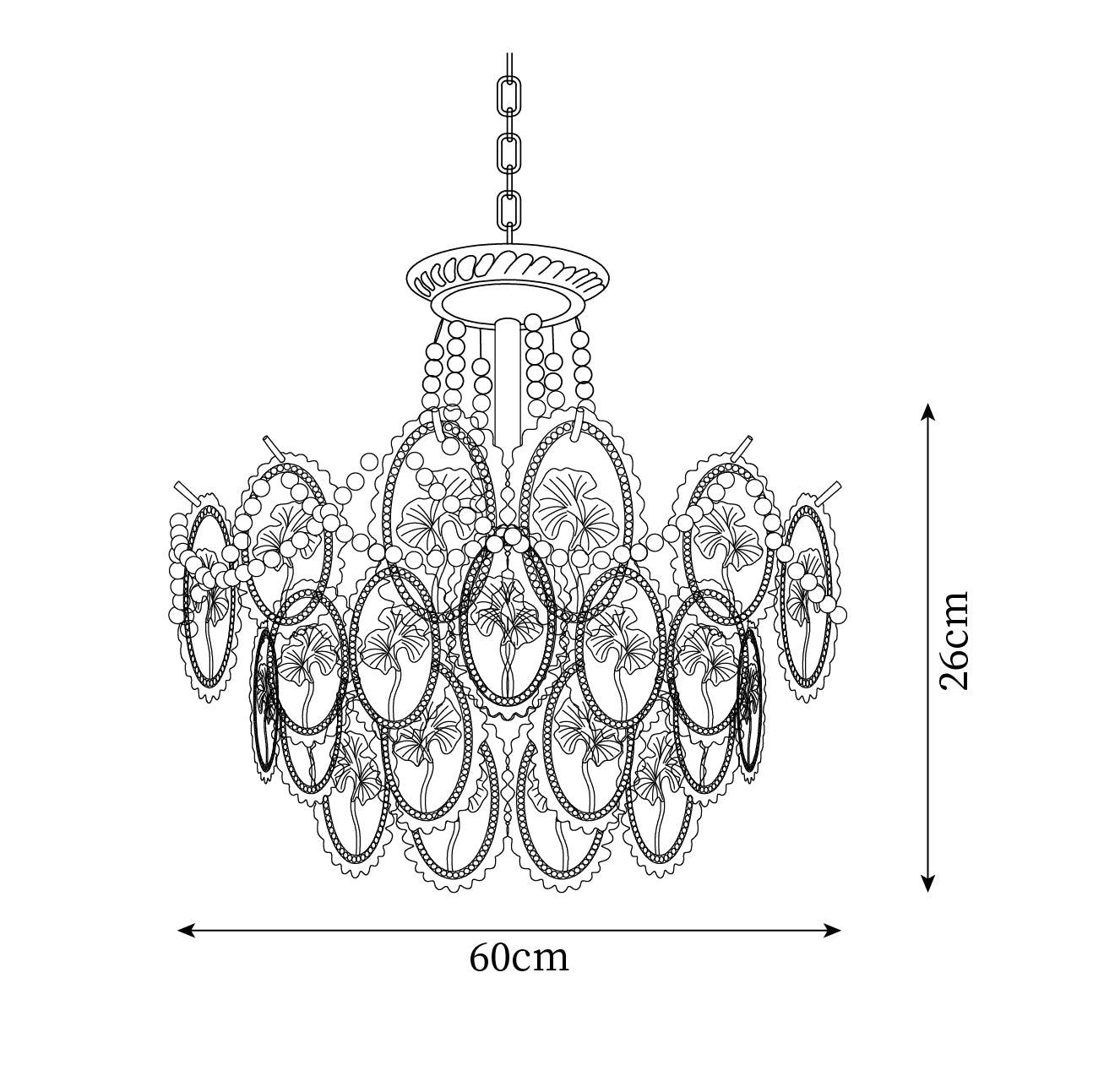 Lampadario moderno Ricorane