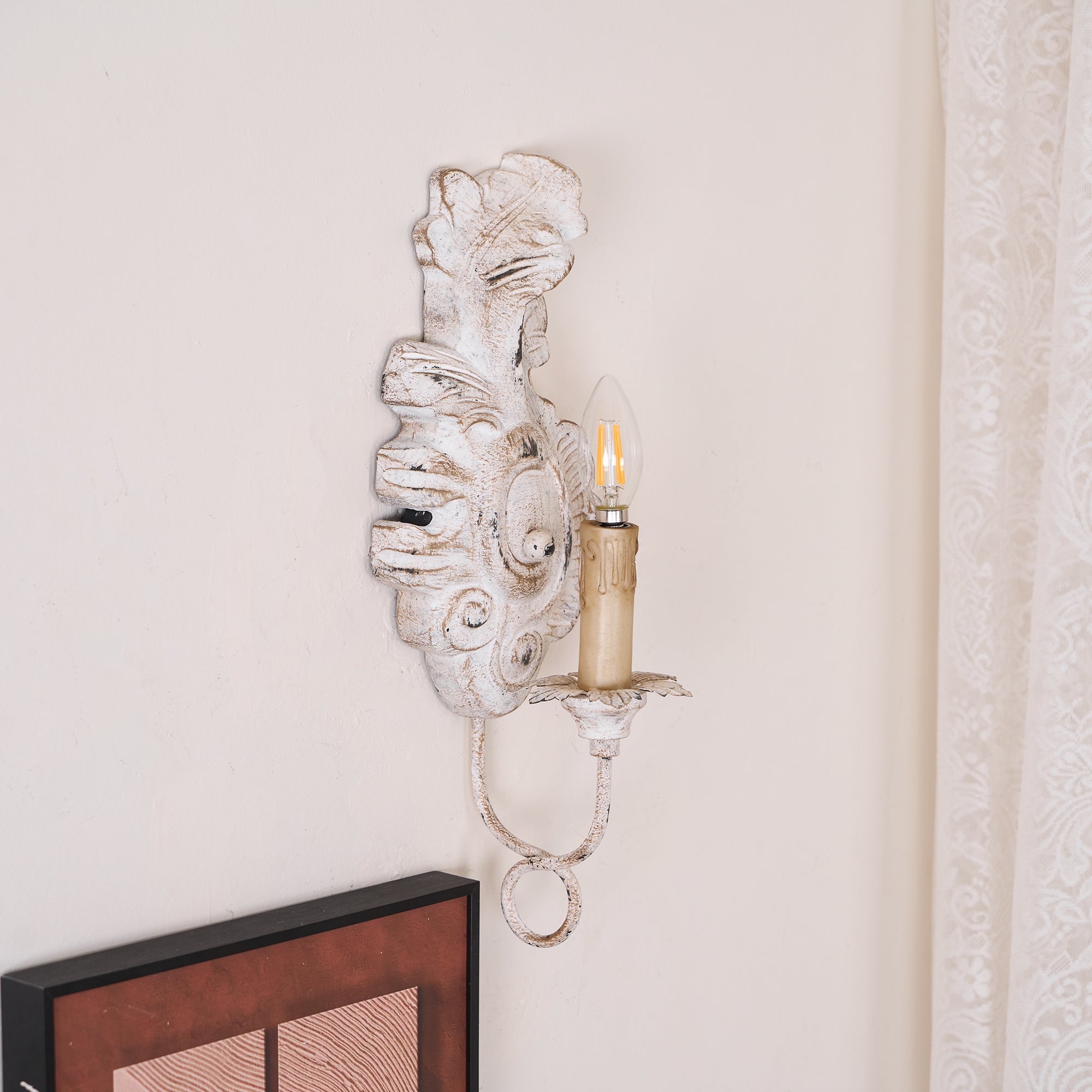 Applique da parete vintage Rasolere
