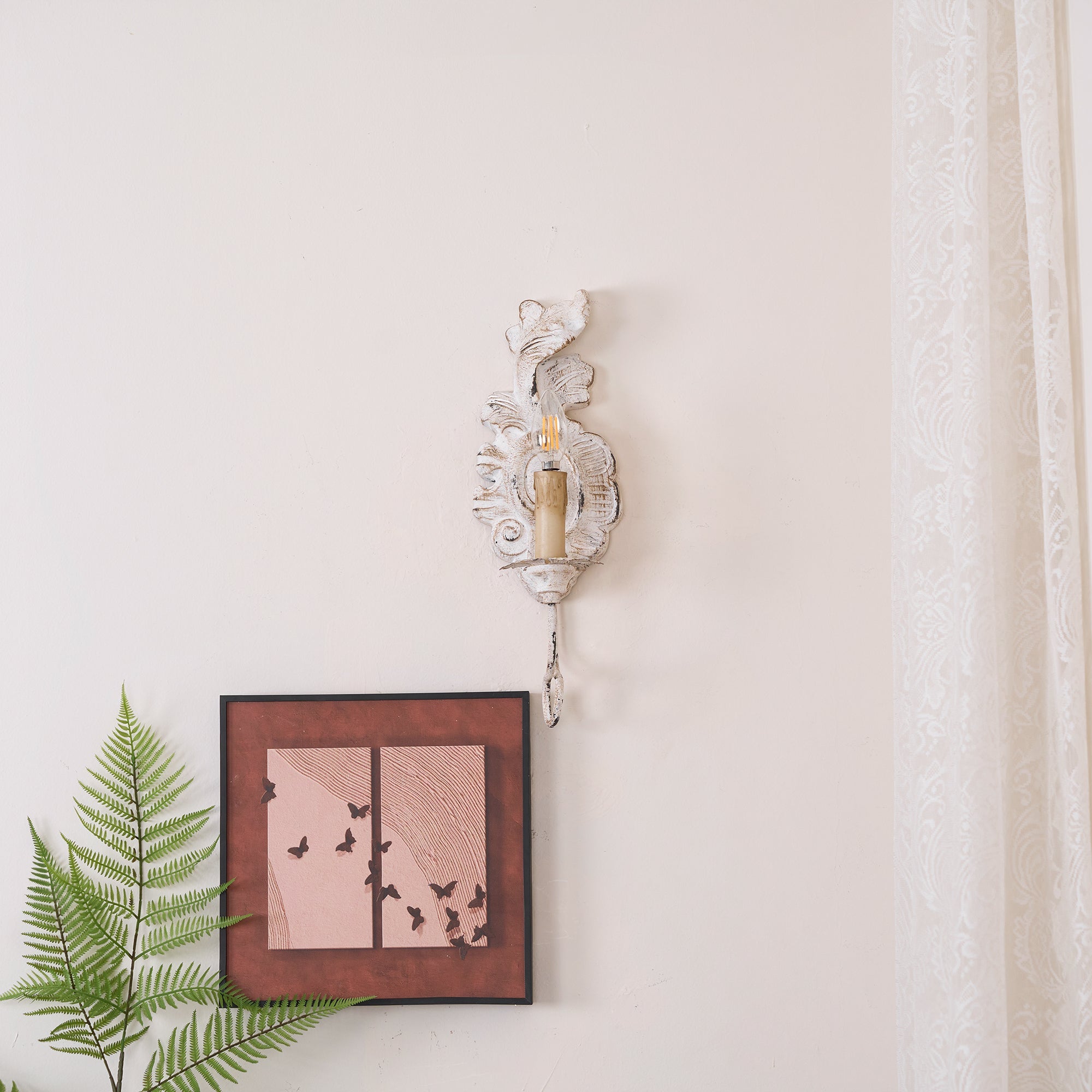 Applique da parete vintage Rasolere