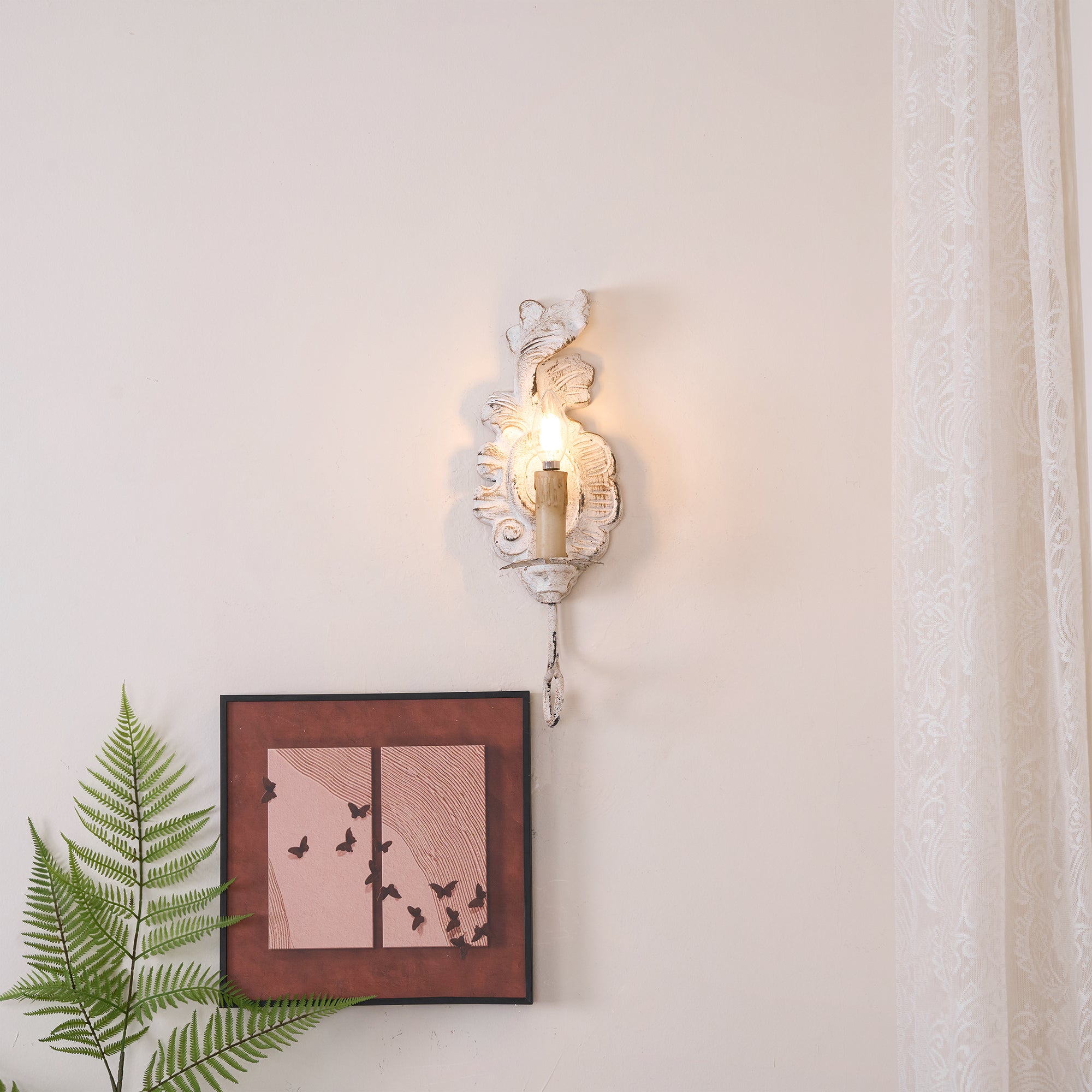 Applique da parete vintage Rasolere